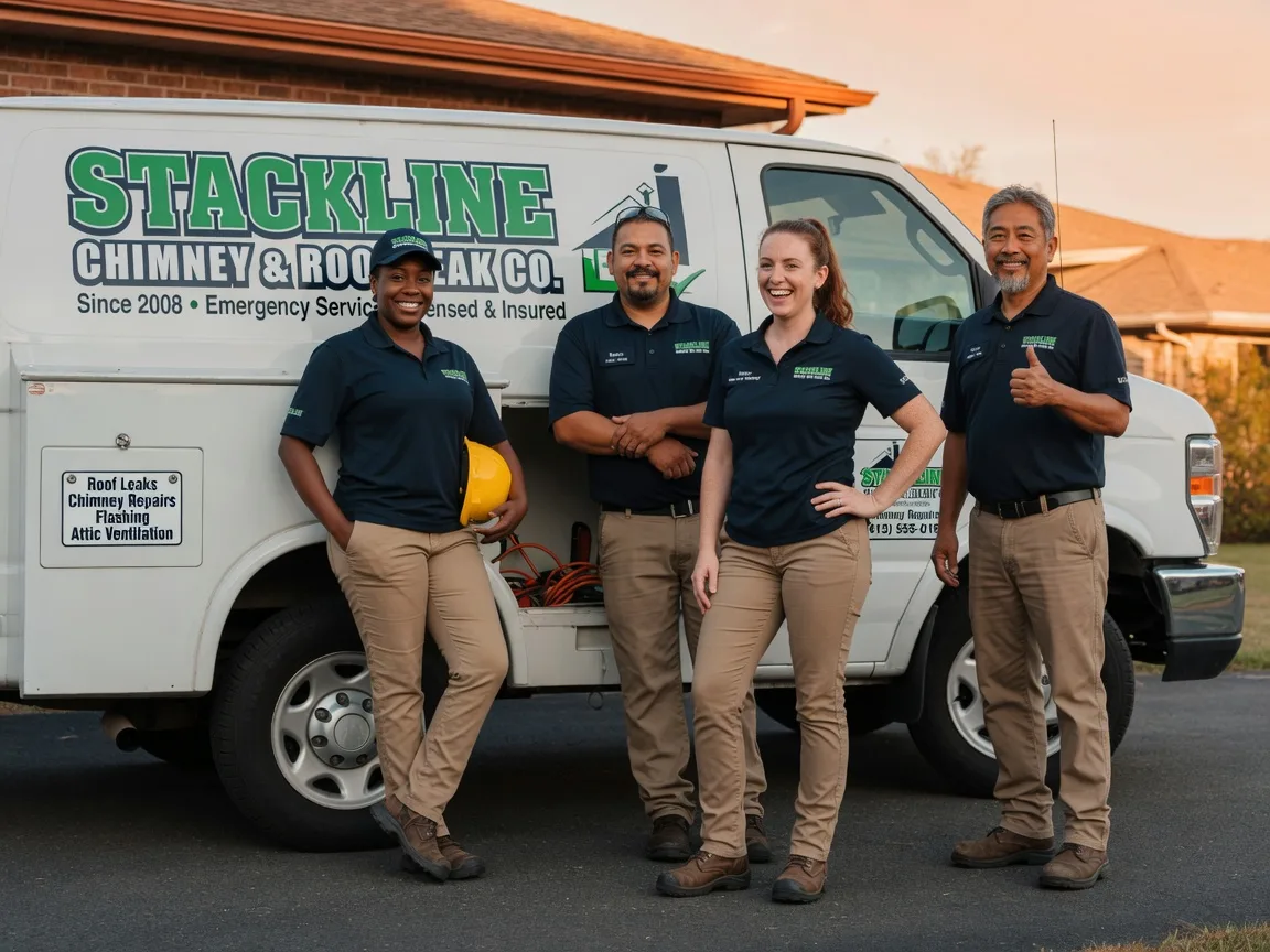 Chimney flashing repair company in Biola, CA